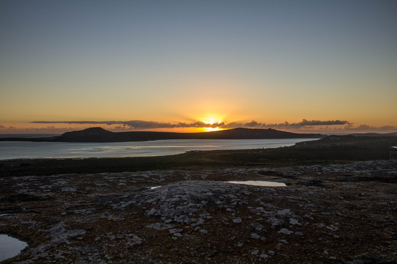 West Coast NP at sunset